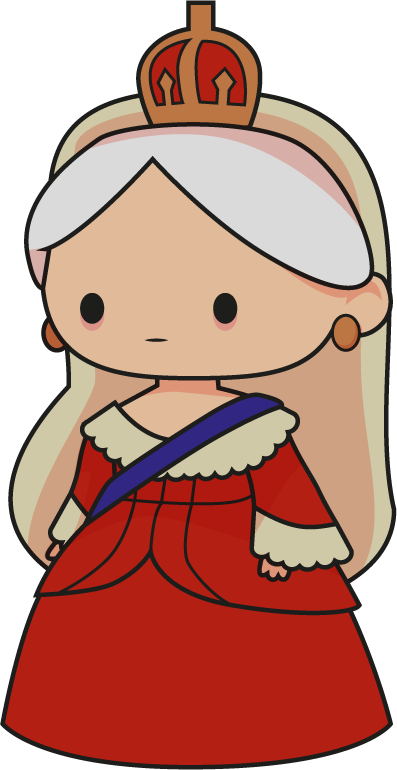 Retrato de Reina Victoria